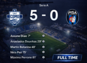 Como Kalahkan Pisa 5-0, Klub Milik Orang Indonesia Menggila dan Ancam Papan Atas Serie A Italia