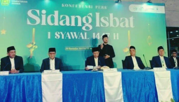 Pemerintah Tetapkan 1 Syawal 1447 H Hari Sabtu