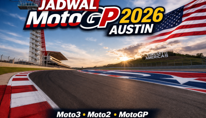 Jadwal Moto3, Moto2 dan MotoGP Seri 3 Austin 2026
