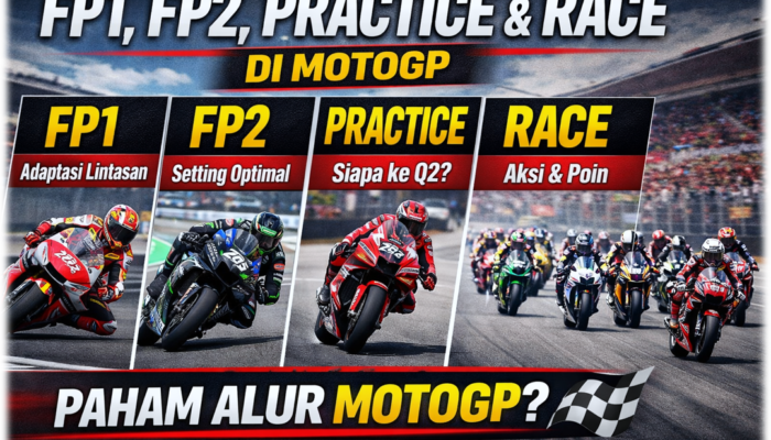 Alur Balap MotGP, Moto2 dan Moto3 Yang Perlu Anda Ketahui