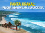 Eksotis! Pesona Pantai Krakal Gunung Kidul dengan Pasir Putih dan Ombak Indah, Cocok untuk Liburan