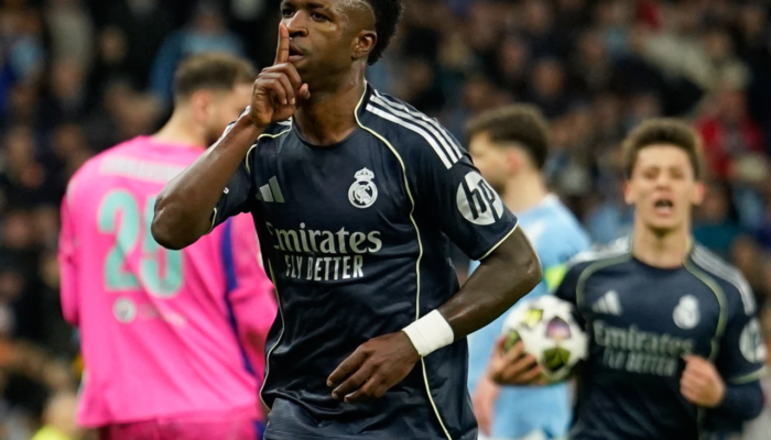 Vinícius Mengakhiri Perlawanan Manchester City Yang Bermain Dengan 10 pemain, Membawa Real Madrid Melaju Ke Perempat Final