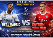 Live Real Madrid VS Bayern Munchen UCL 2026
