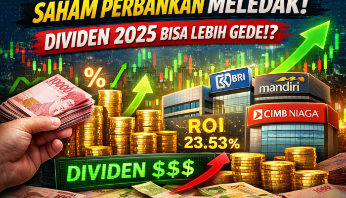 Saham BBRI, BMRI, BBTN Bersinar! Dividen 2025 Diprediksi Naik Tajam