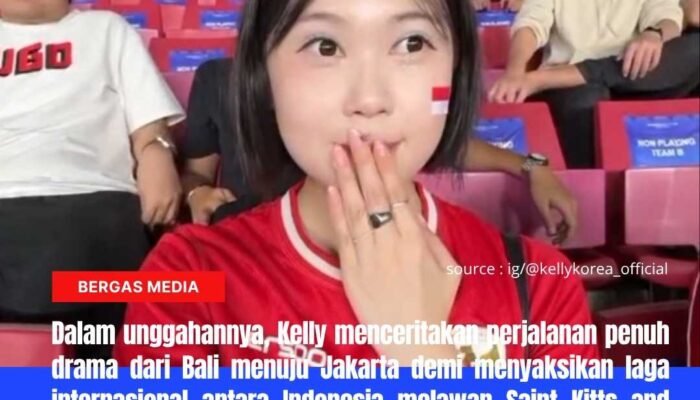 Kelly Korea Fans Cantik Timnas Indonesia, Kisah Haru Menuju GBK