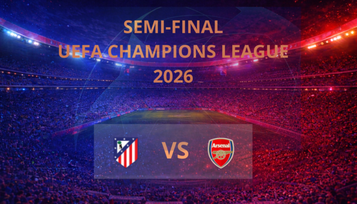 Atletico Madrid VS Arsenal Semifinal Liga Champions Eropa 2026