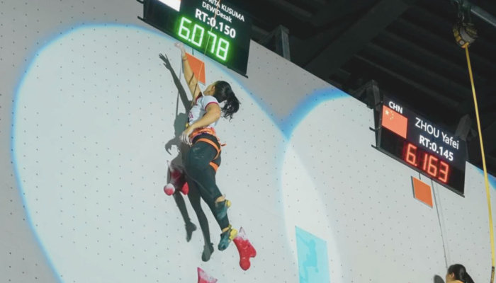 Desak Made Rita Kunci Tiket Asian Games 2026, Indonesia Bersinar di Kejuaraan Asia Panjat Tebing
