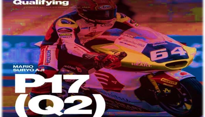 Mario Aji Start Dari Posisi Ke-17 Di Sirkuit Jerez Spanyol