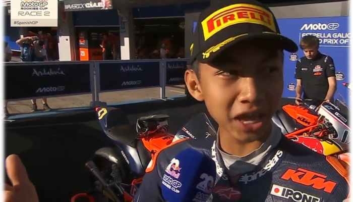 Profil Kiandra Ramadhipa Pemenang Red Bull MotoGP Rookies Cup 2026 Jerez Spanyol