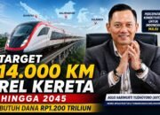 Target 14.000 Km Rel Kereta hingga 2045, Pemerintah Siapkan Dana Rp1.200 Triliun