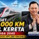 Target 14.000 Km Rel Kereta hingga 2045, Pemerintah Siapkan Dana Rp1.200 Triliun
