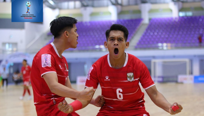 Sapu Bersih Laga Grup B, Timnas Futsal Indonesia Melaju Ke Semifinal ASEAN Futsal Championship 2026 Thailand