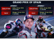 Jadwal MotoGP Jerez, Veda Ega Pratama Start di Posisi 17