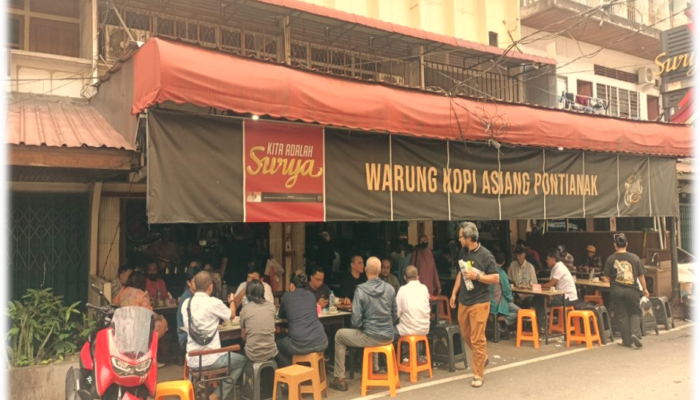 Warung Kopi Asiang Jadi Ikon Legendaris Kopi Tradisional Pontianak yang Tak Pernah Kehilangan Rasa