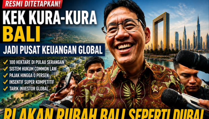 KEK Bali Disiapkan Jadi Pusat Keuangan Global Mirip Seperti Dubai