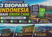 Tiga Geopark Indonesia Raih Green Card UNESCO