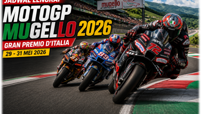 Jadwal MotoGP Mugello 2026 Lengkap
