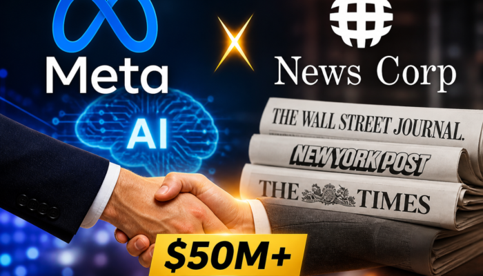 Meta Gandeng News Corp dalam Kesepakatan Lisensi AI Bernilai Hingga $50 Juta per Tahun