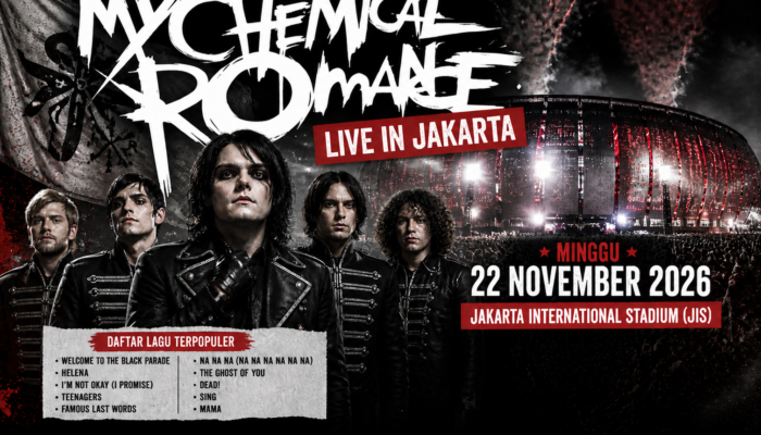 My Chemical Romance Live in Jakarta 2026