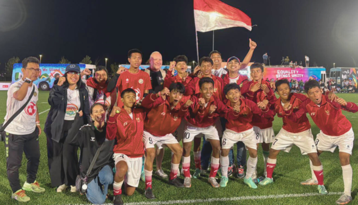 Timnas Garuda Baru Juara Street Child World Cup 2026 di Meksiko, Kalahkan Argentina Lewat Adu Penalti