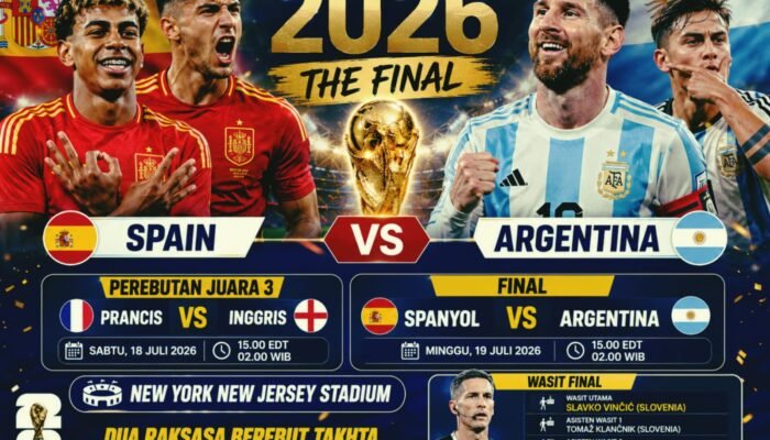 Jadwal Final Piala Dunia 2026, FIFA Tunjuk Slavko Vinčić Jadi Wasit Final