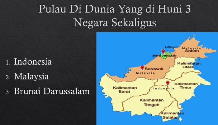 Kalimantan Satu-Satunya Pulau Di Dunia Yang Di Huni 3 Negara Sekaligus