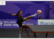Sumaya Raih Perak Olahraga Teqball Pada Asian Games 2026
