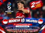 FIFA ASEAN Cup 2026 Tinggal 2 Hari, Timnas Indonesia Siap Ukir Sejarah Perdana