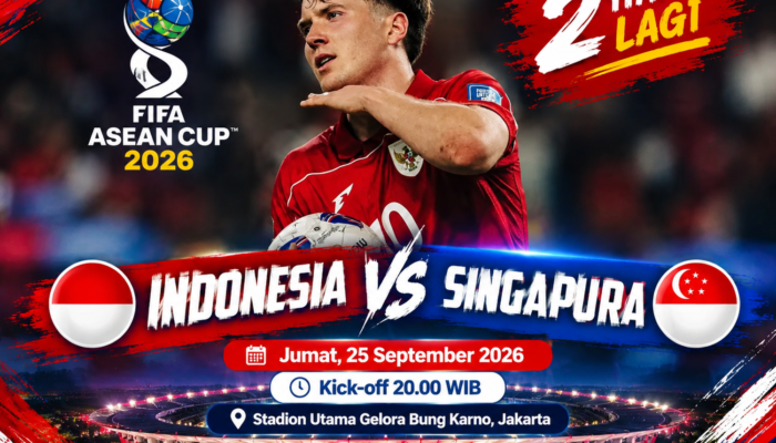 FIFA ASEAN Cup 2026 Tinggal 2 Hari, Timnas Indonesia Siap Ukir Sejarah Perdana