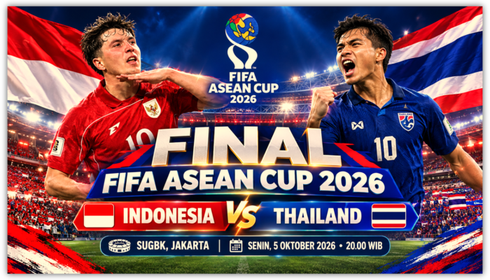 Final FIFA ASEAN Cup 2026 Indonesia vs Thailand di GBK, Closing Ceremony Bakal Spektakuler