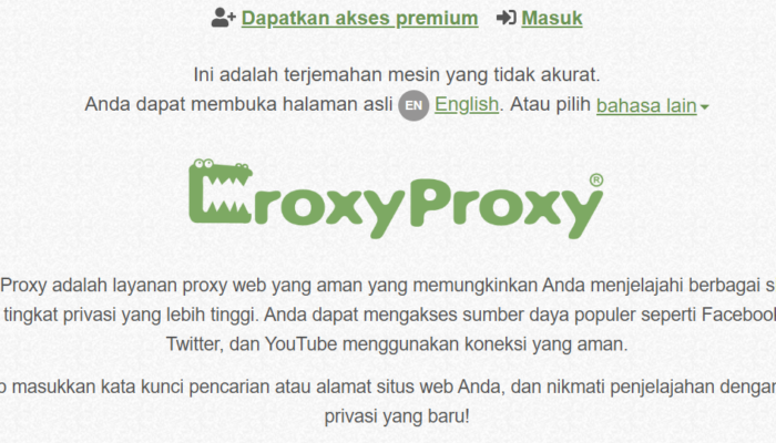 Apa Itu ProxySite dan CroxyProxy? Cara Membuka Situs Yang Diblokir Tanpa Instal VPN